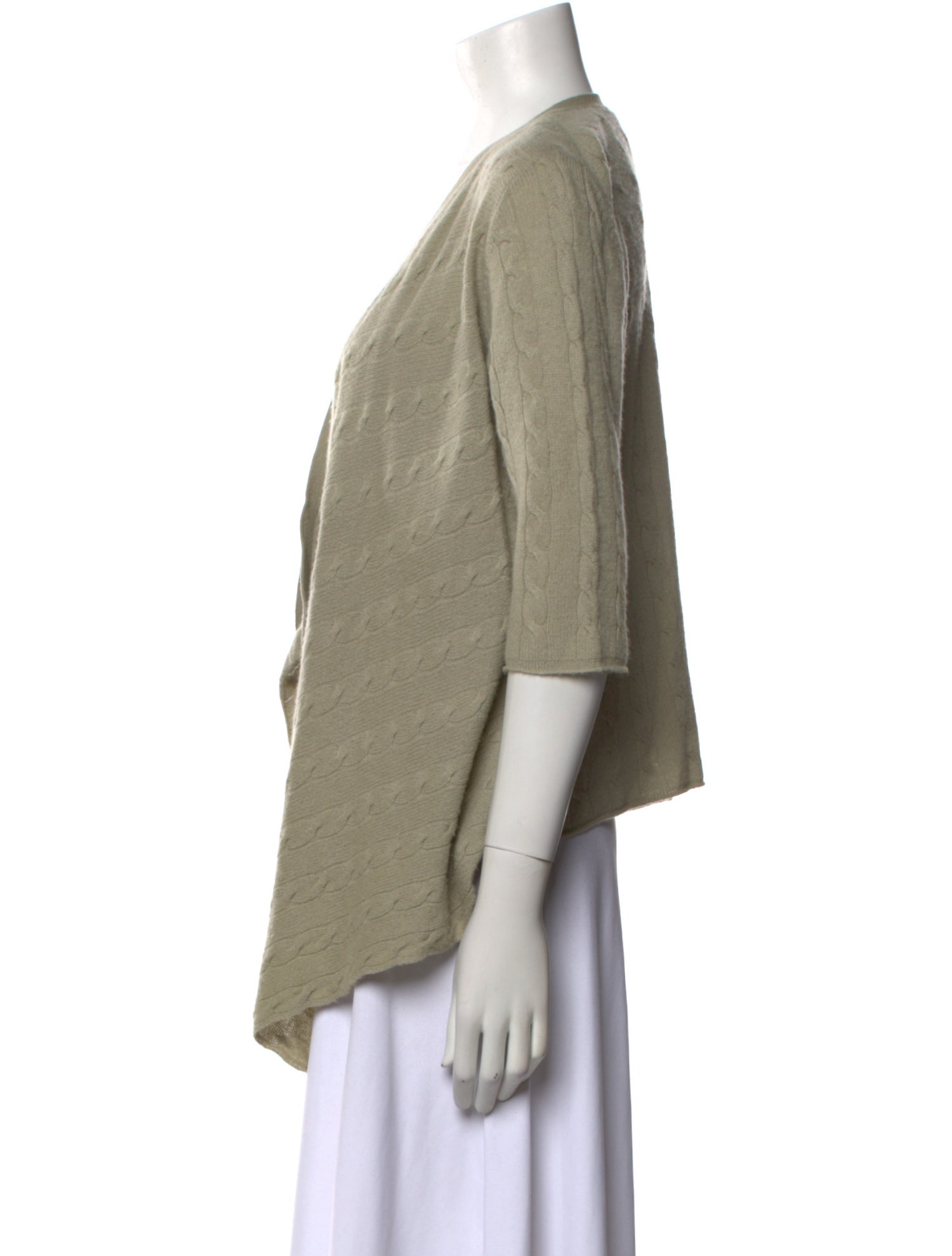 Calypso St. Barth Cashmere Open Front Sweater