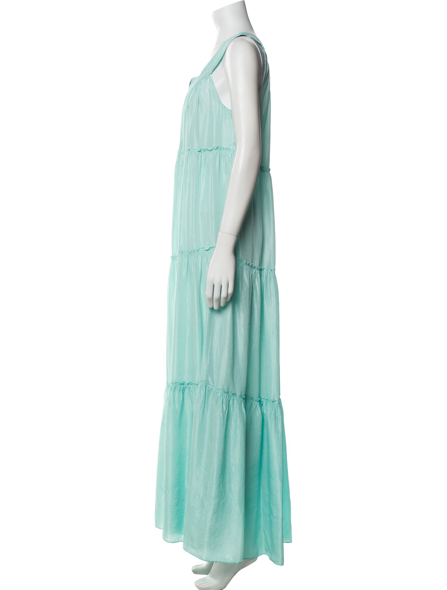 Calypso St. Barth Silk Long Dress