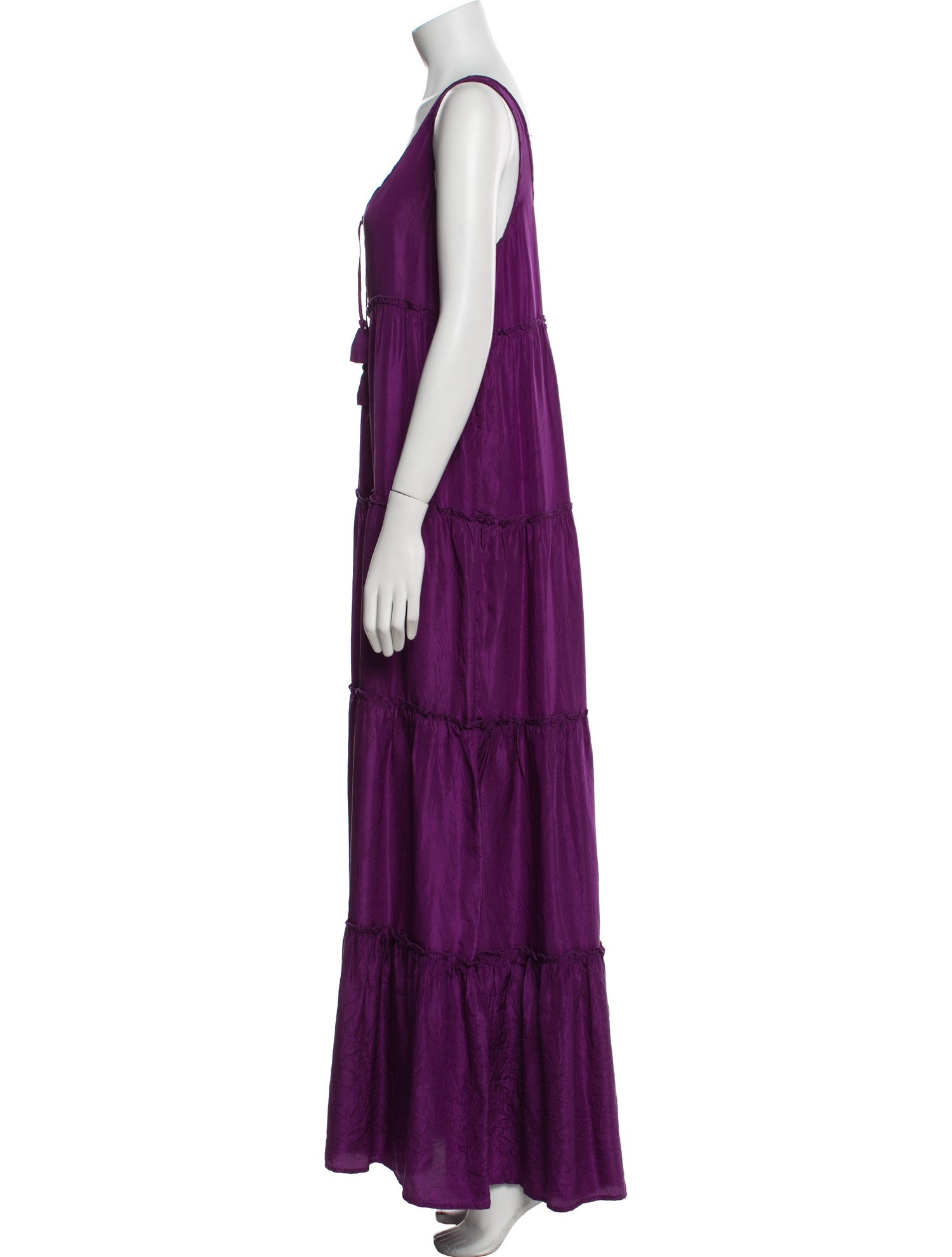 Calypso St. Barth V-Neck Long Dress