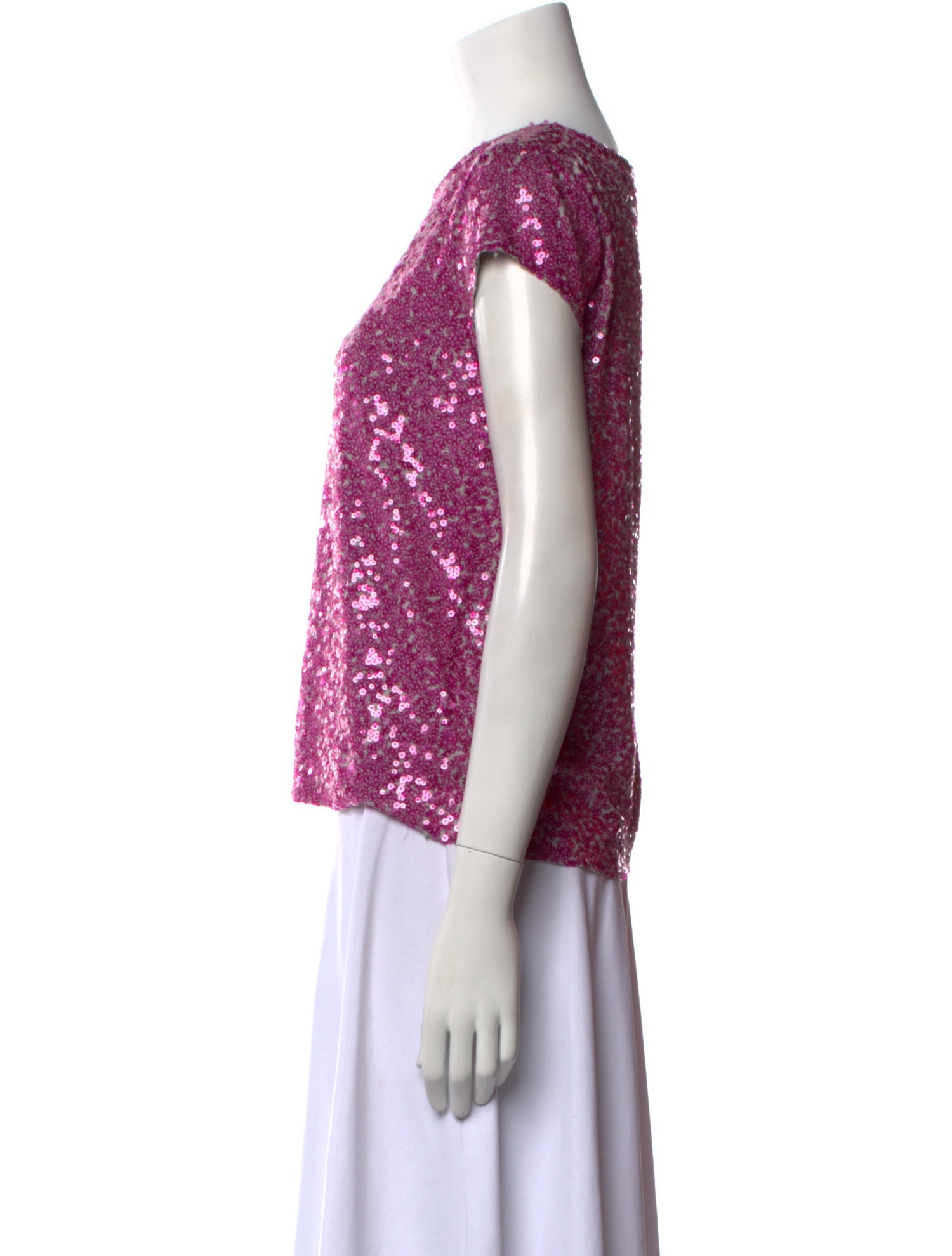 Calypso St. Barth Bateau Neckline Short Sleeve Top