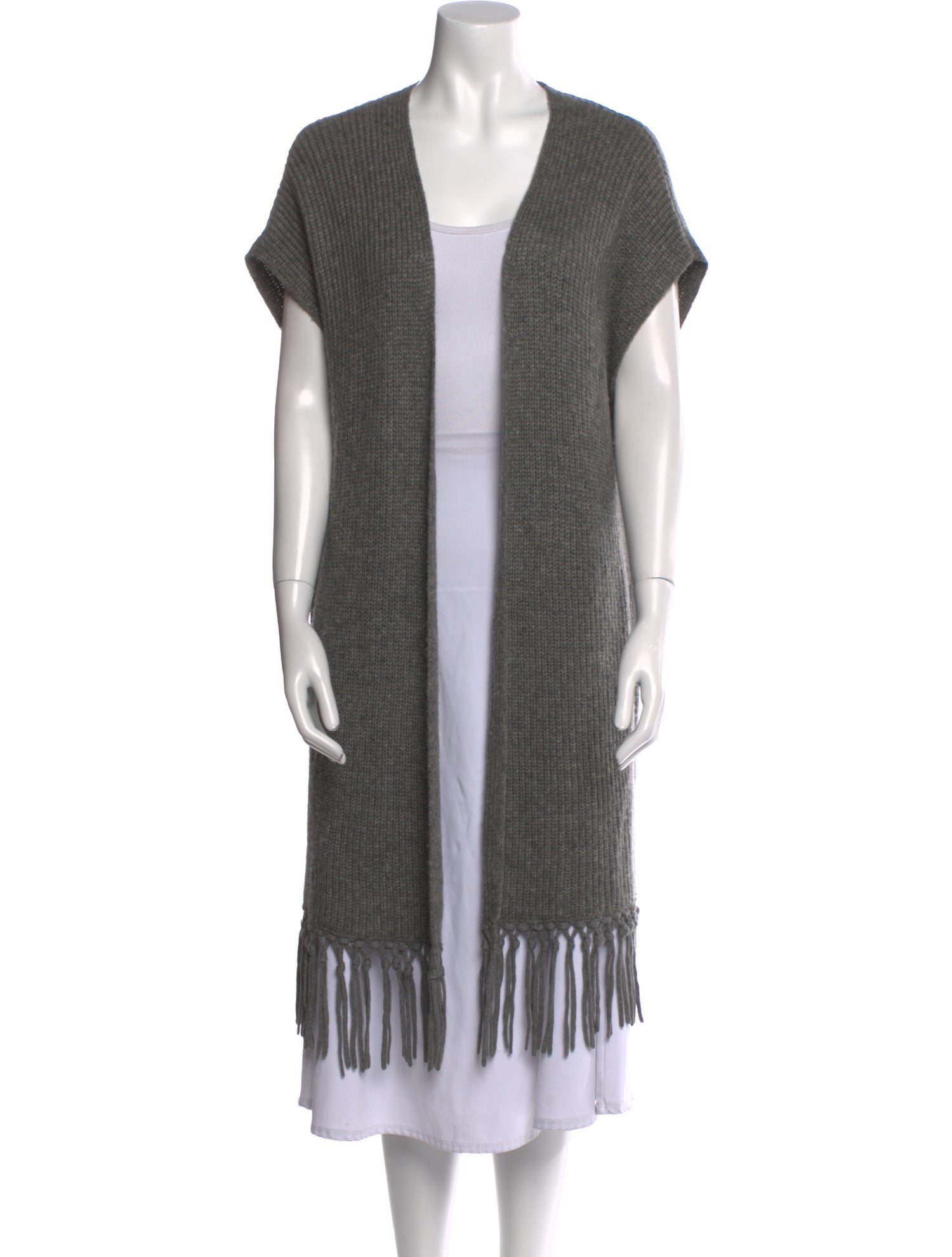 Calypso St. Barth Wool Open Front Sweater