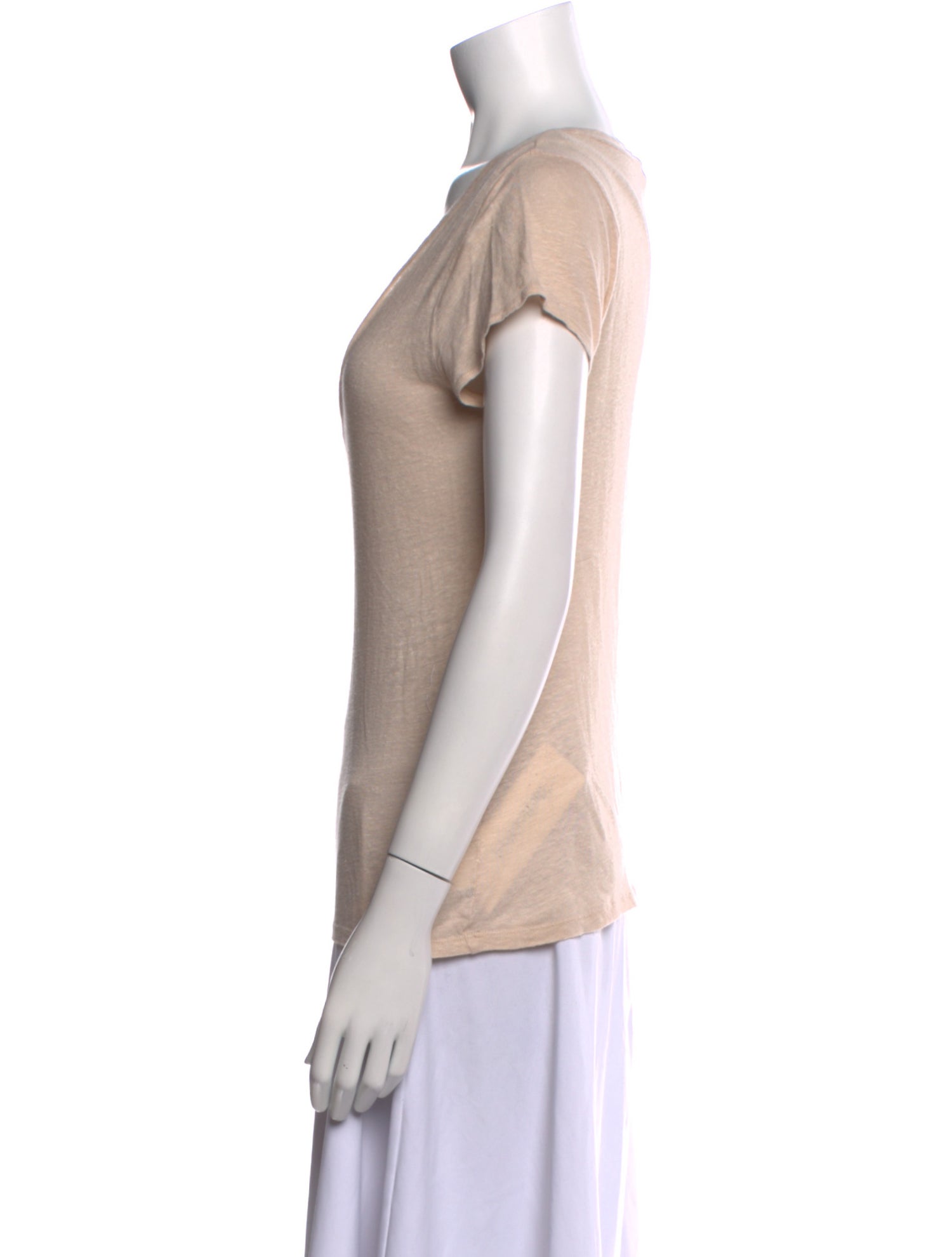 Calypso St. Barth Linen V-Neck T-Shirt