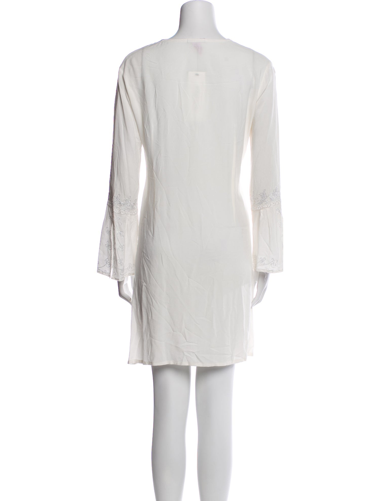 Calypso St. Barth V-Neck Mini Dress