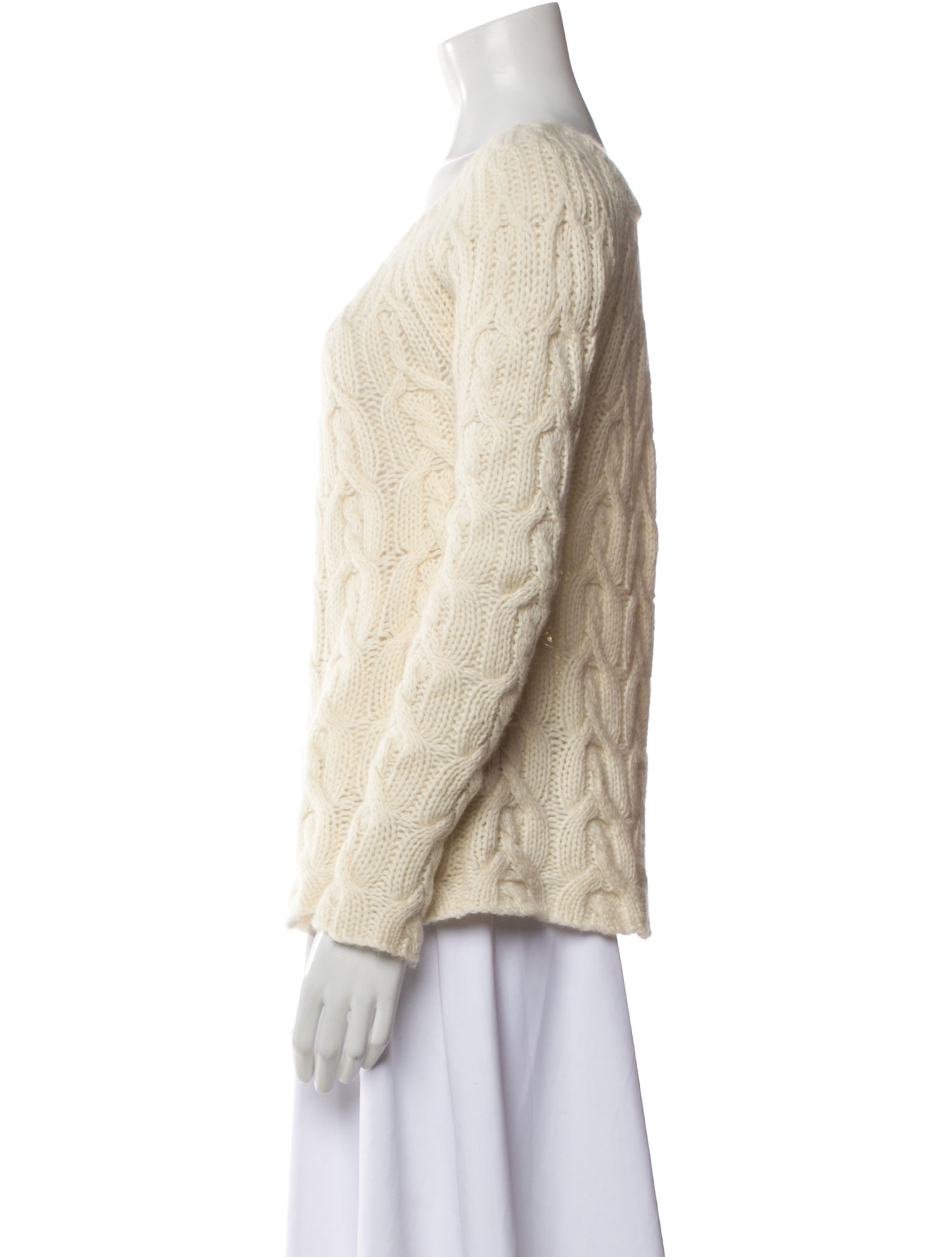 Calypso St. Barth Cashmere Scoop Neck Sweater
