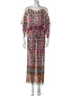 Calypso St. Barth Silk Long Dress