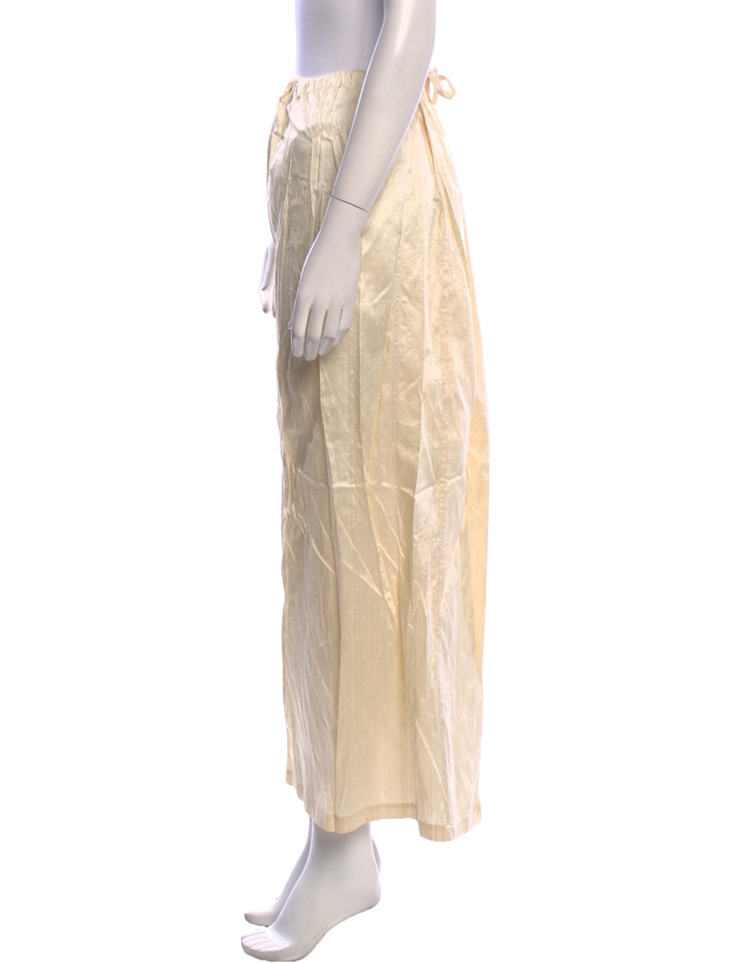 Calypso St. Barth Silk Midi Length Skirt