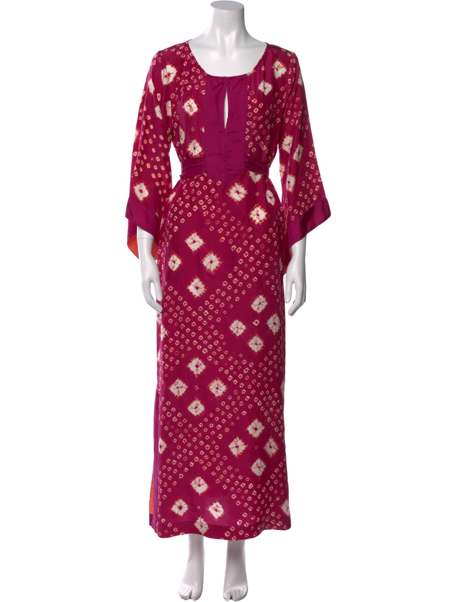 Calypso St. Barth Silk Long Dress