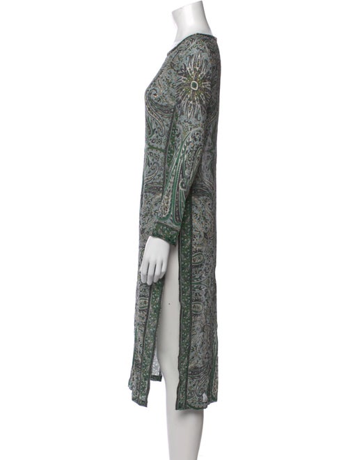 Calypso St. Barth Silk Midi Length Dress