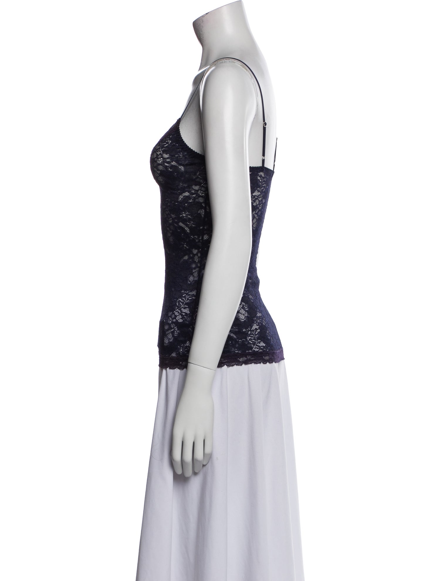 Calypso St. Barth Lace Pattern V-Neck Top