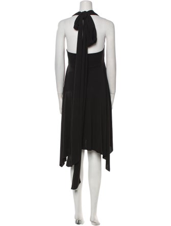 Calypso St. Barth V-Neck Midi Length Dress