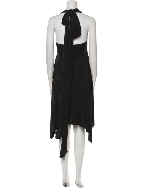 Calypso St. Barth V-Neck Midi Length Dress