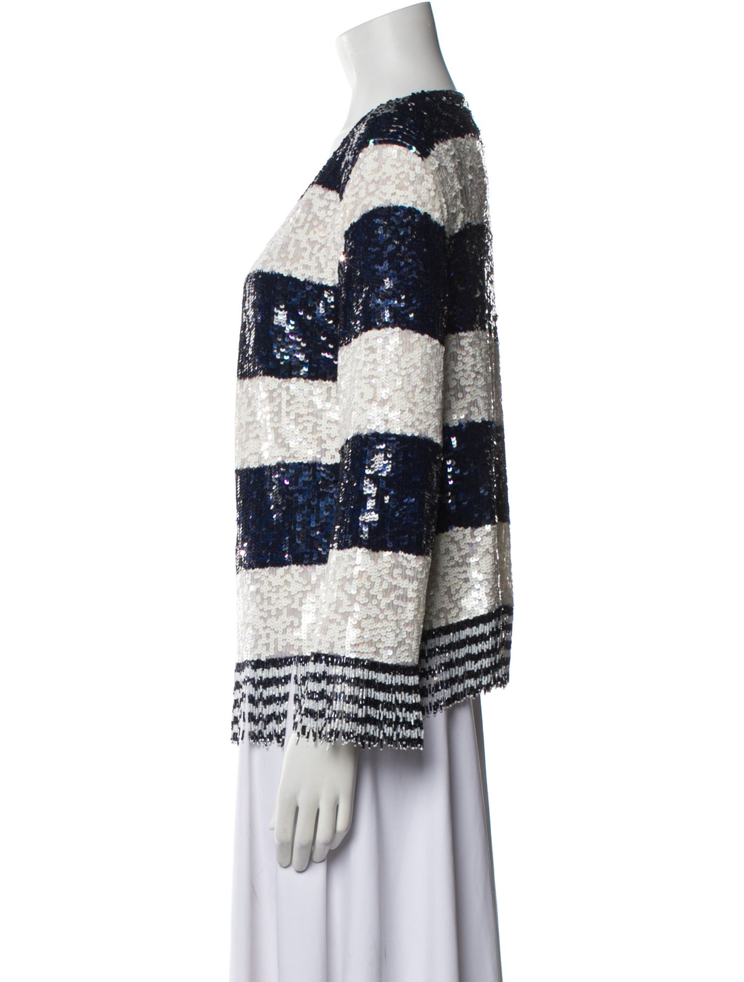 Calypso St. Barth Nylon Striped Evening Jacket w/ Tags