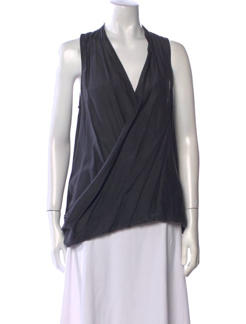 Calypso St. Barth V-Neck Sleeveless Blouse