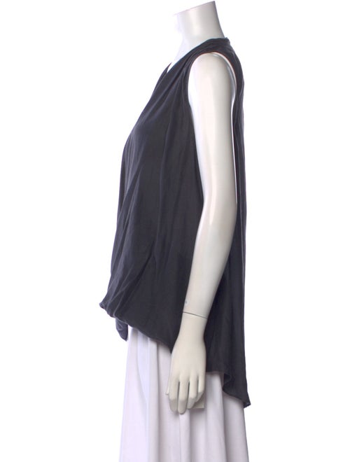 Calypso St. Barth V-Neck Sleeveless Blouse