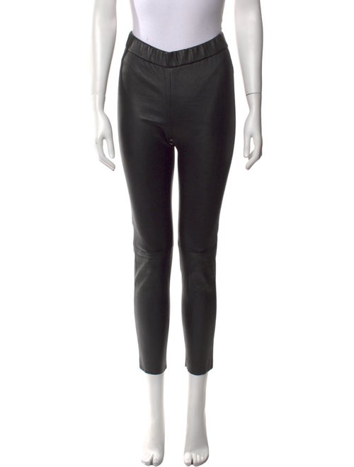 Calypso St. Barth Lamb Leather Skinny Leg Pants