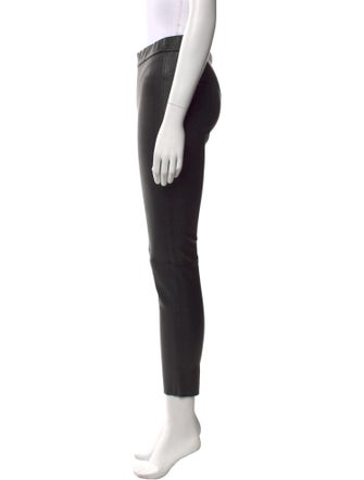 Calypso St. Barth Lamb Leather Skinny Leg Pants