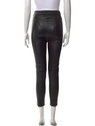 Calypso St. Barth Lamb Leather Skinny Leg Pants