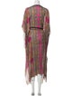 Calypso St. Barth Paisley Print Long Dress