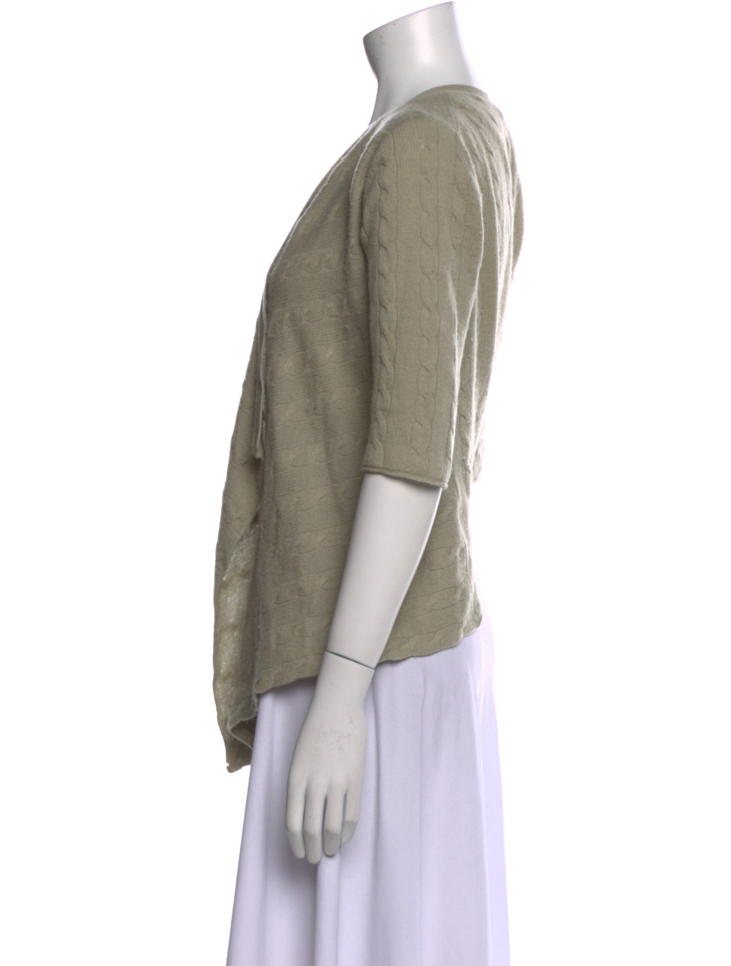 Calypso St. Barth Cashmere Open Front Sweater