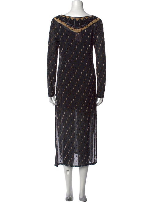 Calypso St. Barth Printed Midi Length Dress