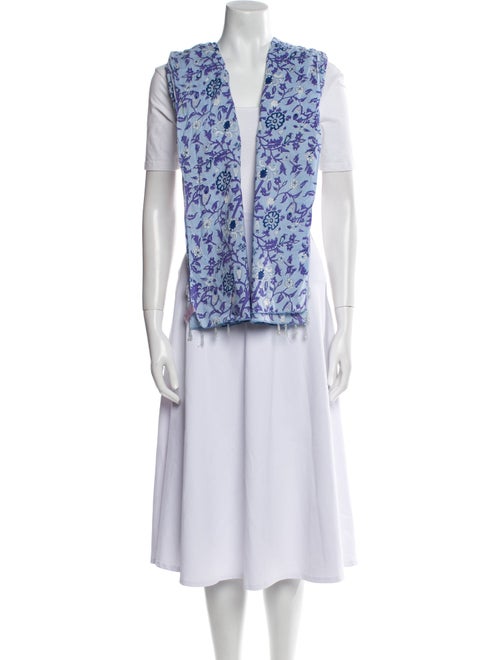 Calypso St. Barth Floral Print Scarf