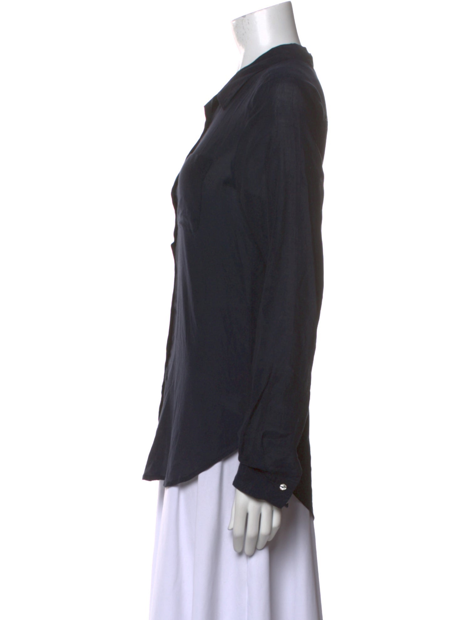 Calypso St. Barth Long Sleeve Button-Up Top