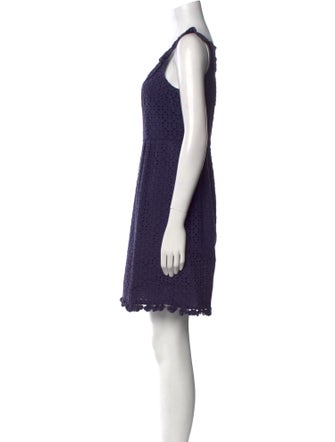 Calypso St. Barth Scoop Neck Mini Dress