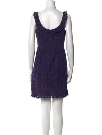 Calypso St. Barth Scoop Neck Mini Dress