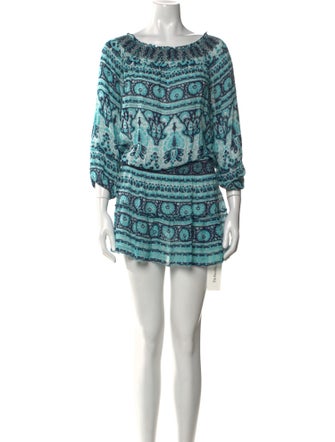 Calypso St. Barth Printed Mini Dress