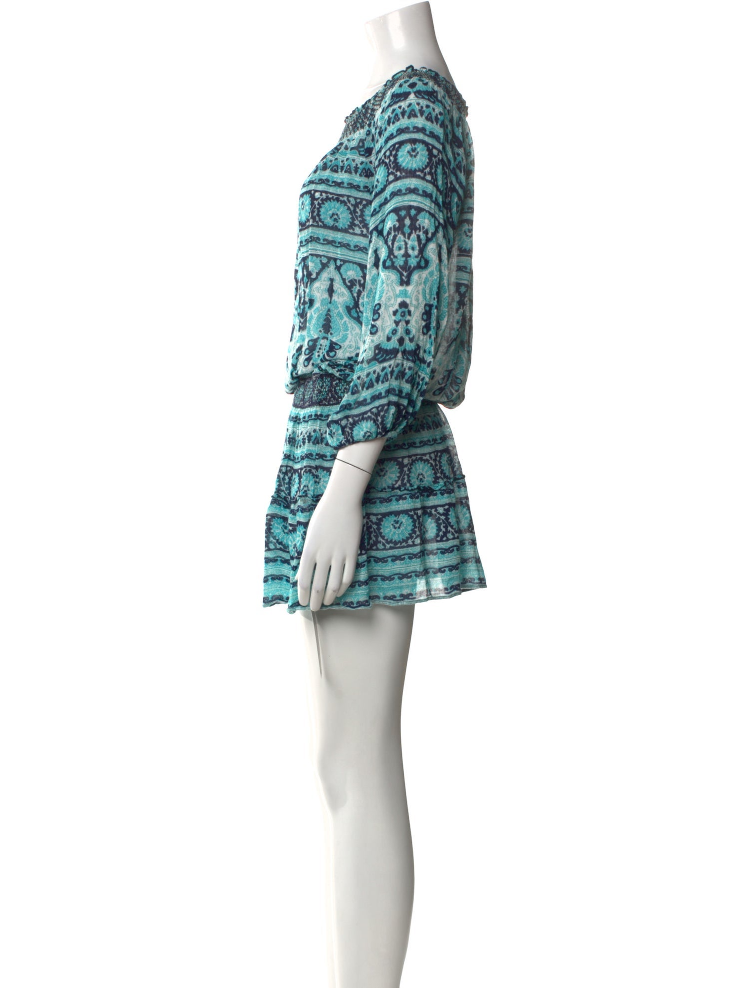 Calypso St. Barth Printed Mini Dress