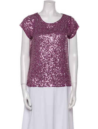 Calypso St. Barth Scoop Neck Short Sleeve Top