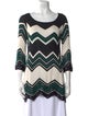 Calypso St. Barth Silk Striped Sweater