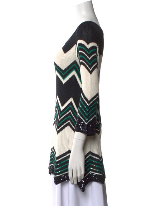 Calypso St. Barth Silk Striped Sweater
