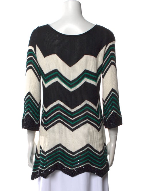 Calypso St. Barth Silk Striped Sweater