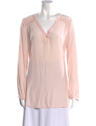 Calypso St. Barth V-Neck Long Sleeve Tunic