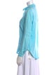 Calypso St. Barth Linen Long Sleeve Button-Up Top