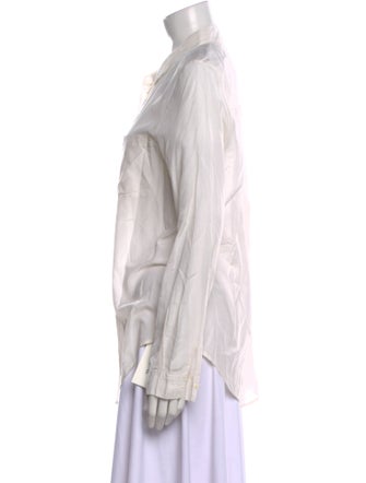 Calypso St. Barth Long Sleeve Button-Up Top