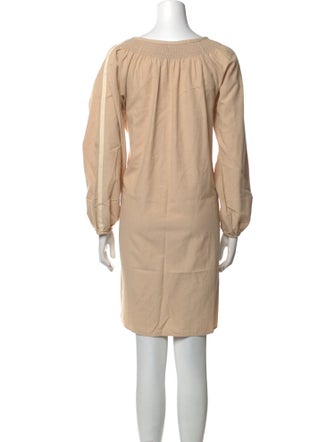 Calypso St. Barth V-Neck Knee-Length Dress