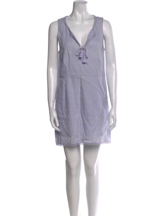 Calypso St. Barth Linen Mini Dress