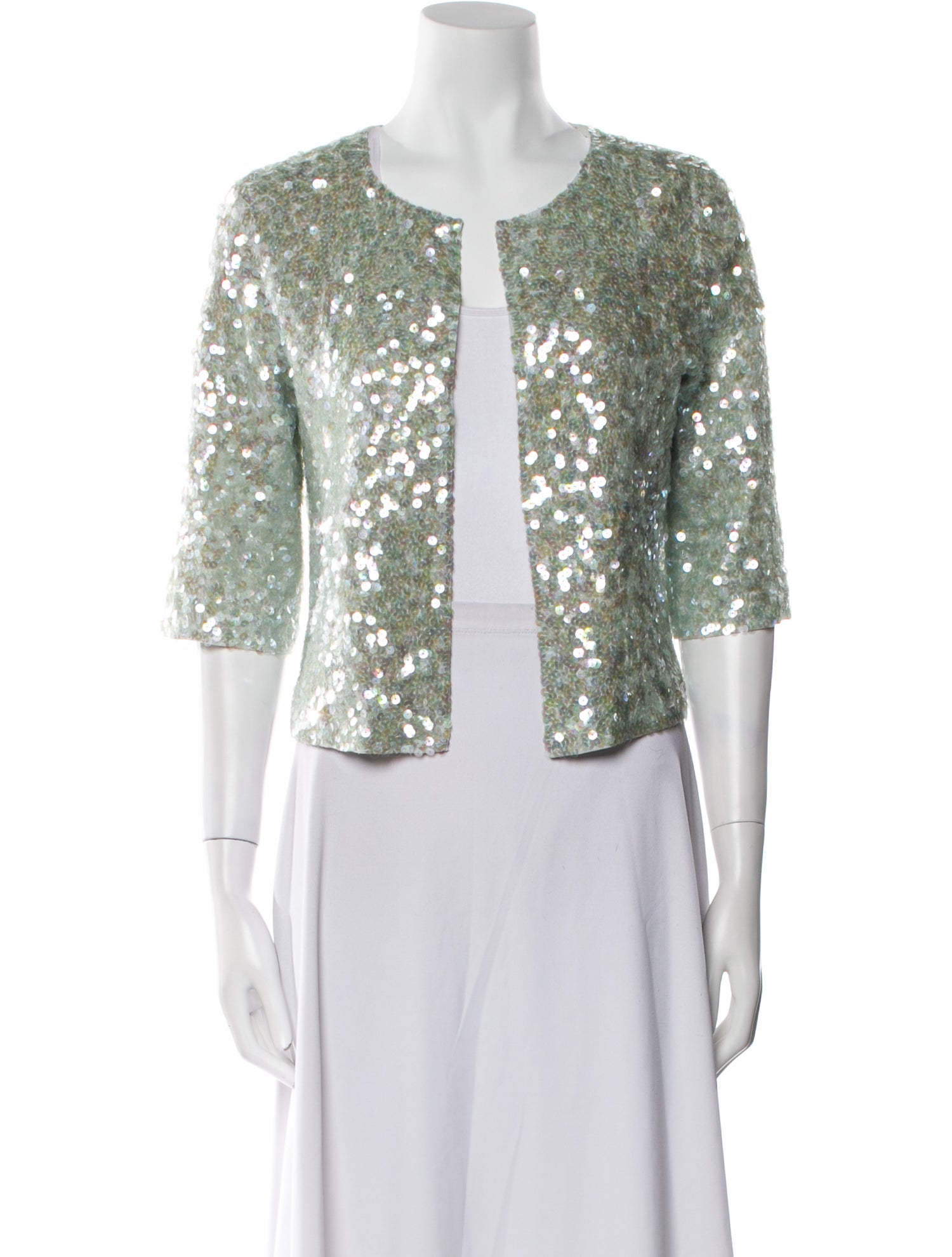 Calypso St. Barth Silk Printed Evening Jacket