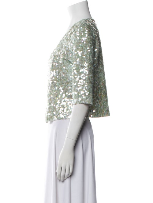 Calypso St. Barth Silk Printed Evening Jacket