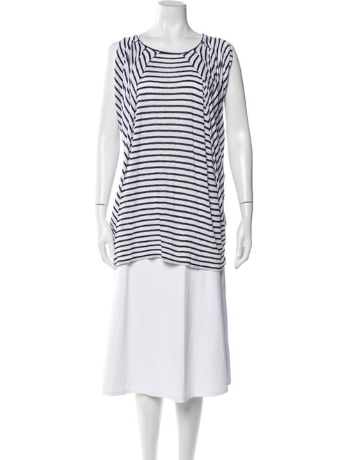 Calypso St. Barth Linen Striped Tunic