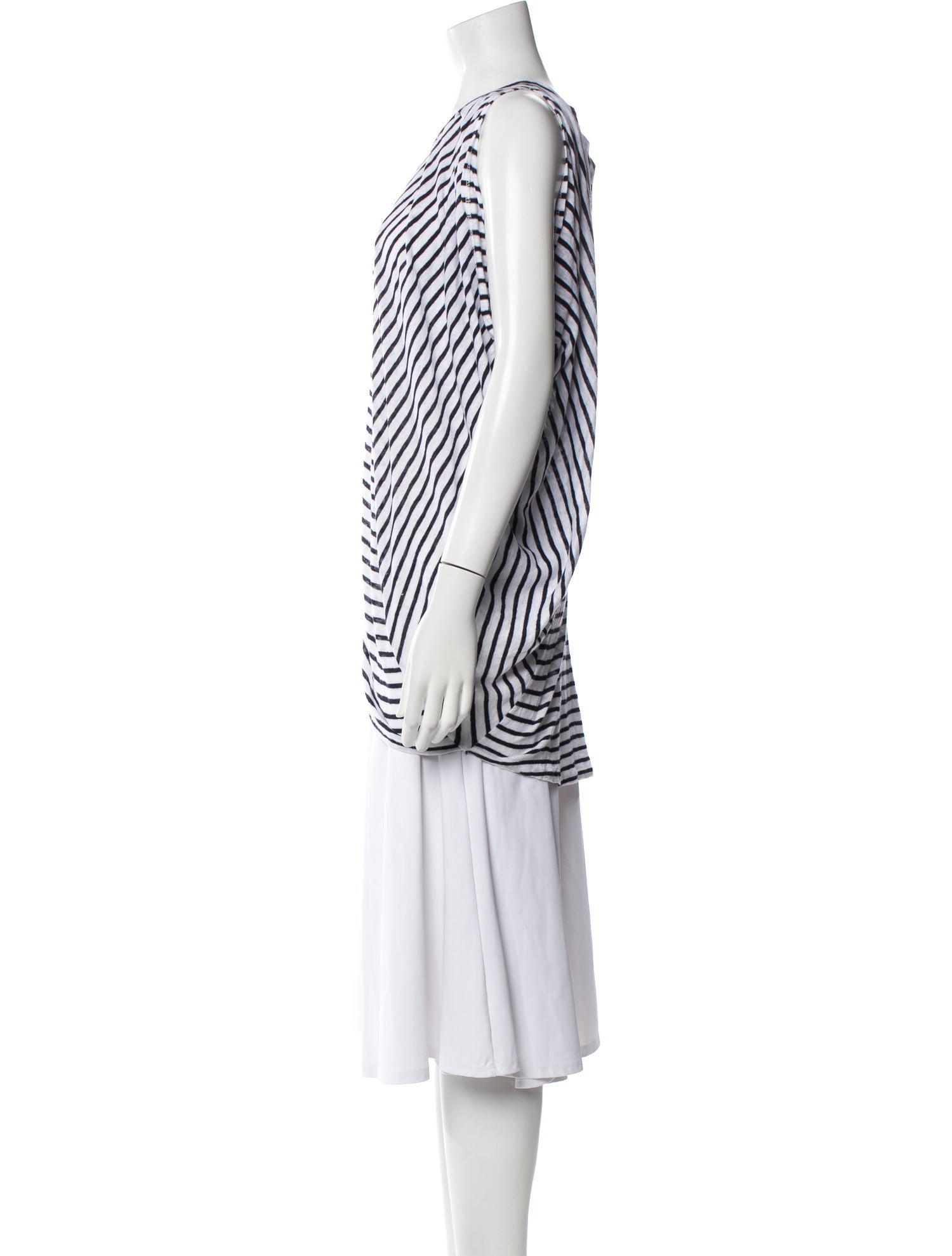 Calypso St. Barth Linen Striped Tunic