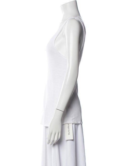 Calypso St. Barth Linen Scoop Neck Top