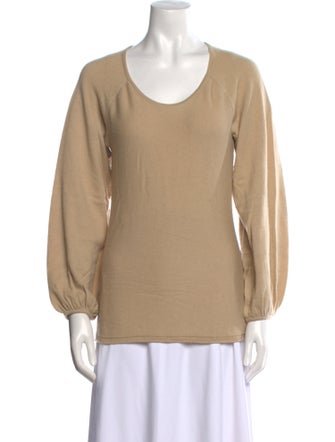 Calypso St. Barth Cashmere Scoop Neck Sweater