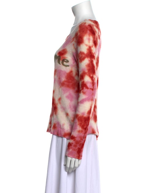 Calypso St. Barth Cashmere Tie-Dye Print Sweater