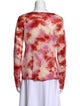 Calypso St. Barth Cashmere Tie-Dye Print Sweater