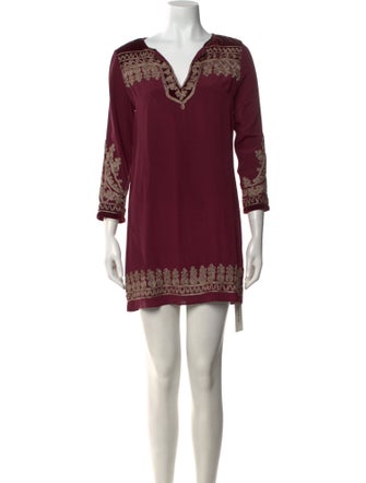 Calypso St. Barth Silk Mini Dress