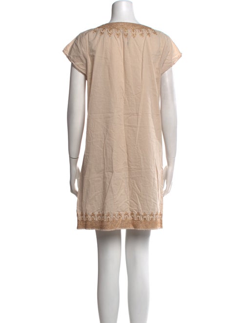 Calypso St. Barth V-Neck Mini Dress