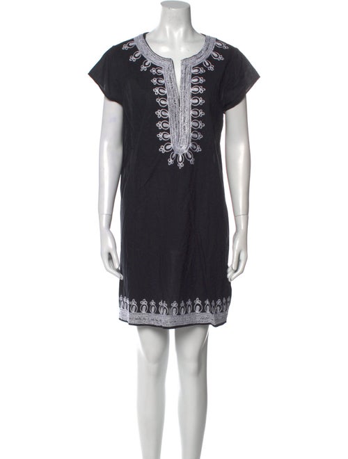 Calypso St. Barth V-Neck Mini Dress